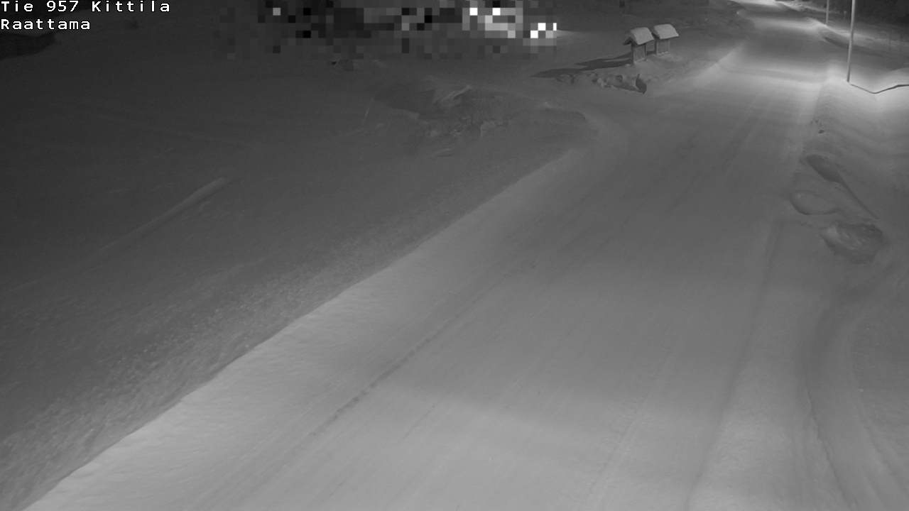 Weather Camera Image Road 957 Kittilä, Raattama, Kittilä, Lappi
