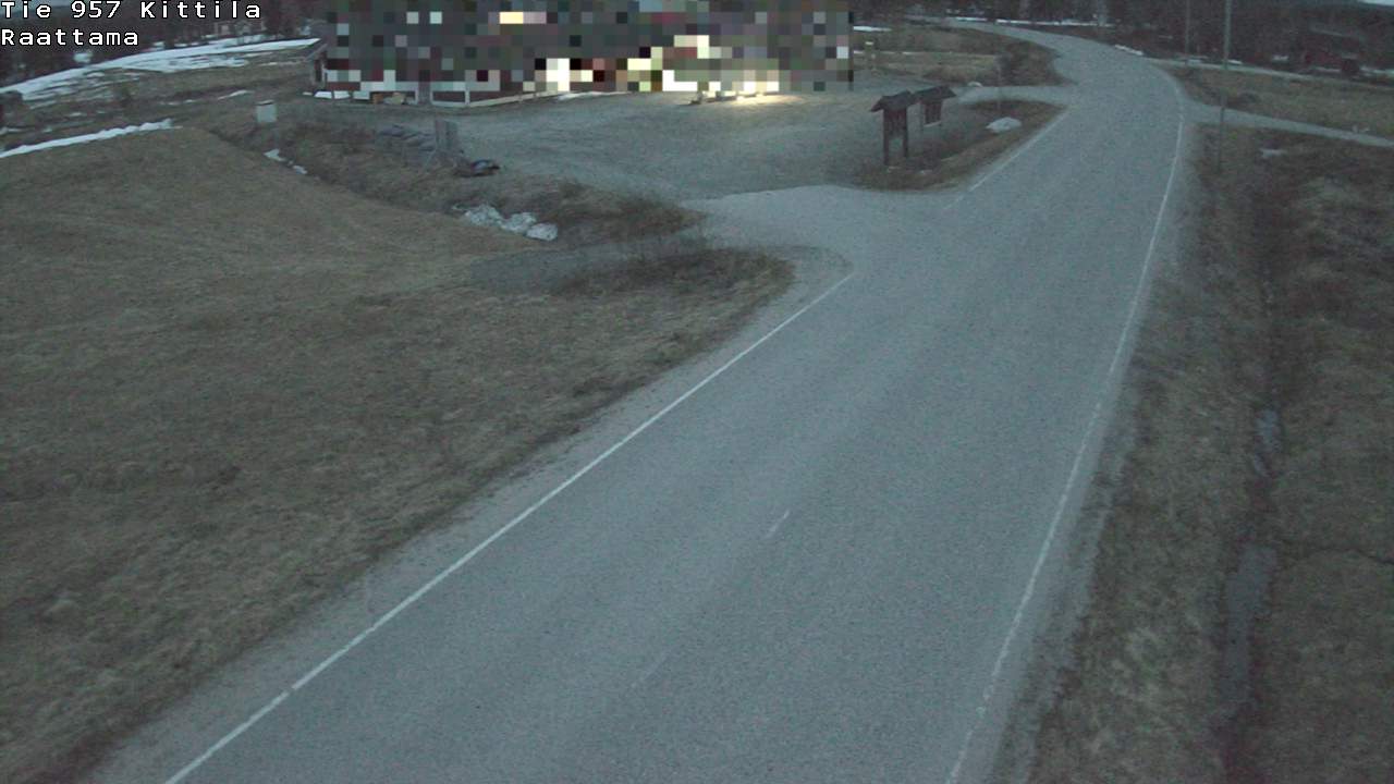 Weather Camera Image Väg 957 Kittilä, Raattama, Kittilä, Lappi