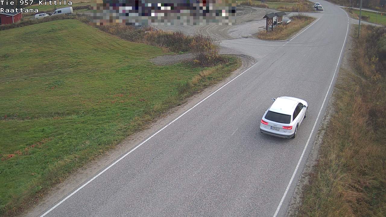 Weather Camera Image Väg 957 Kittilä, Raattama, Kittilä, Lappi