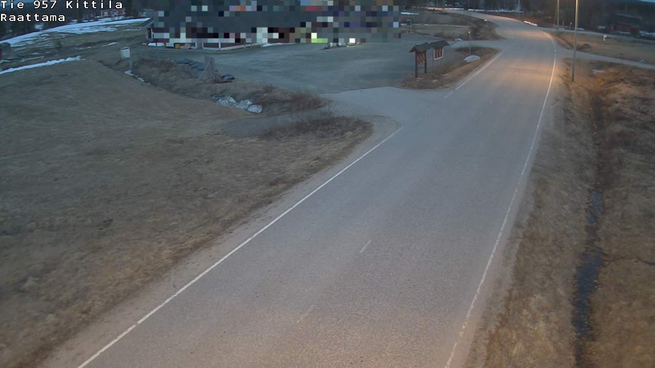 Weather Camera Image Väg 957 Kittilä, Raattama, Kittilä, Lappi