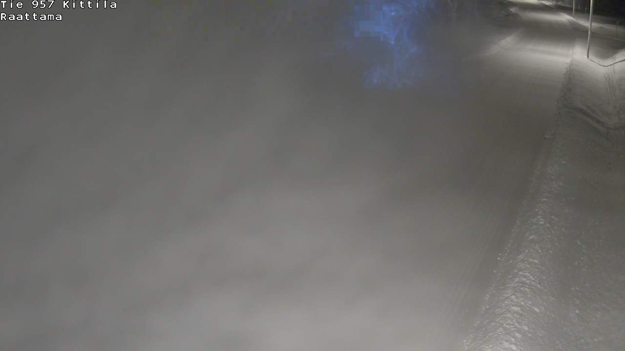 Weather Camera Image Väg 957 Kittilä, Raattama, Kittilä, Lappi