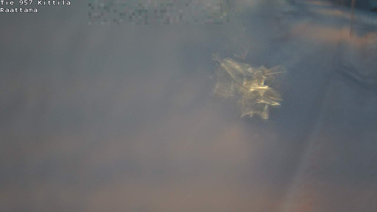 Weather Camera Image Väg 957 Kittilä, Raattama, Kittilä, Lappi