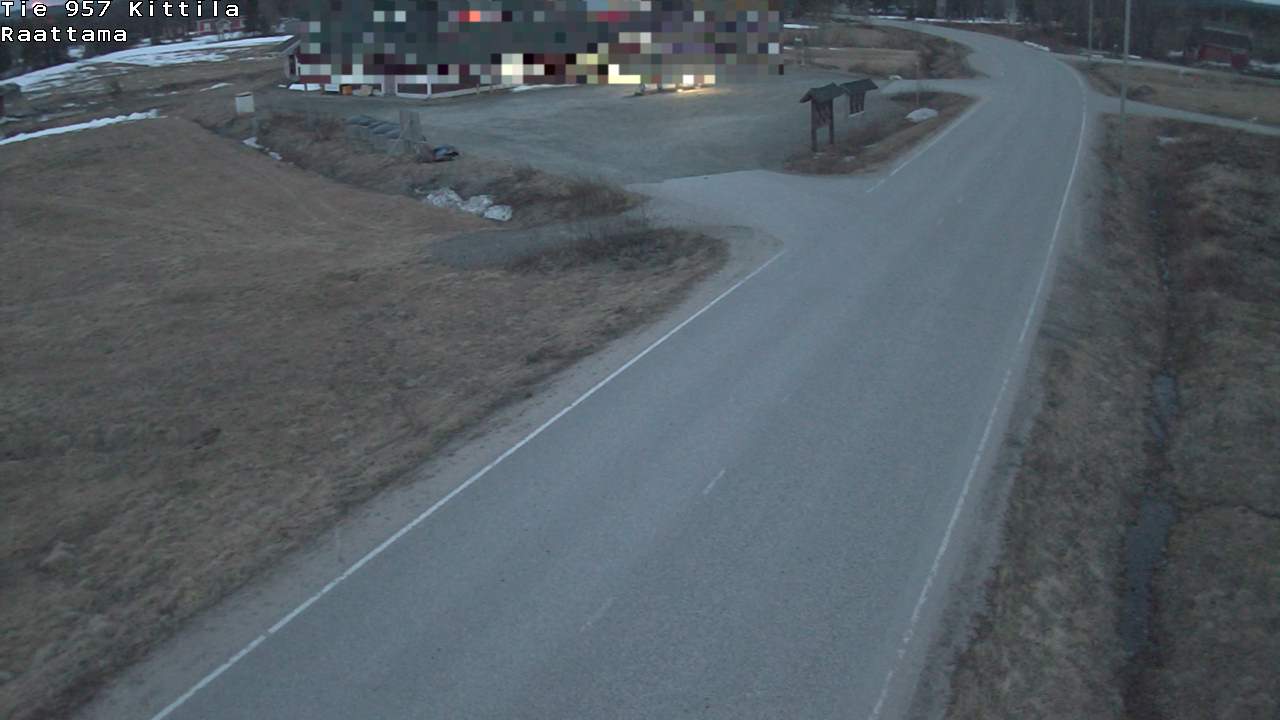 Weather Camera Image Väg 957 Kittilä, Raattama, Kittilä, Lappi