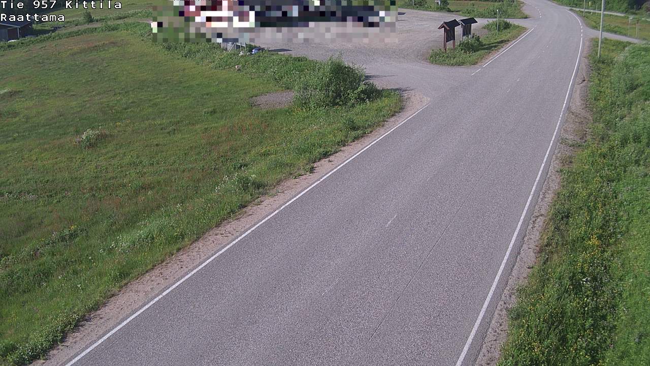 Weather Camera Image Road 957 Kittilä, Raattama, Kittilä, Lappi