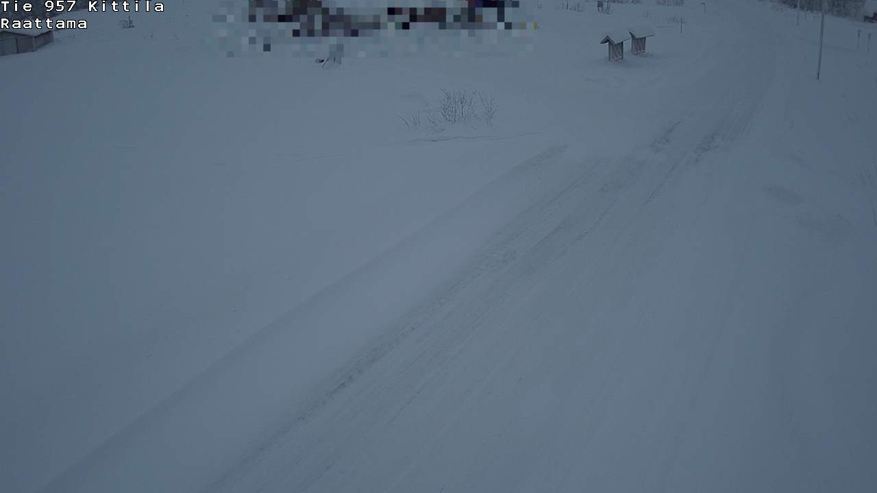 Weather Camera Image Road 957 Kittilä, Raattama, Kittilä, Lappi