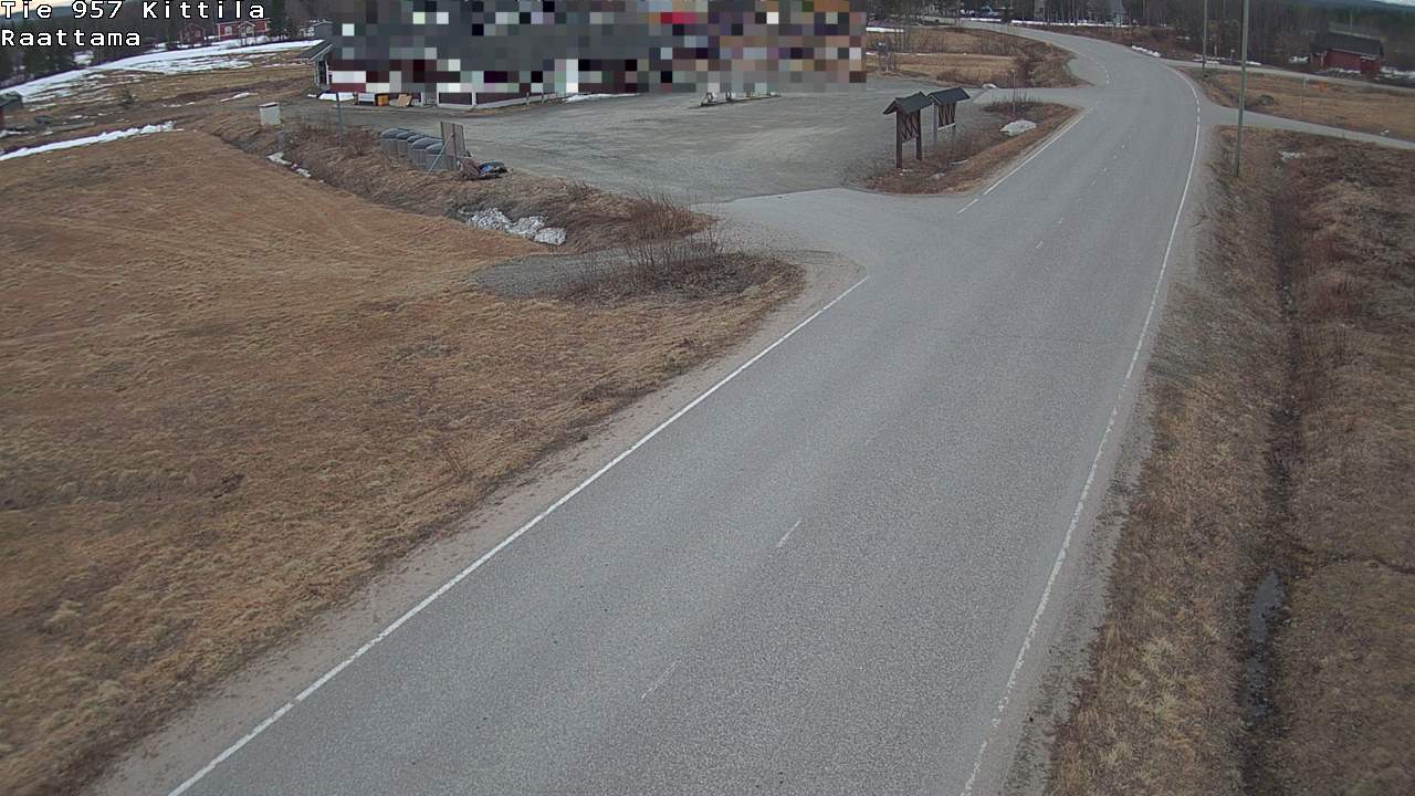 Weather Camera Image Road 957 Kittilä, Raattama, Kittilä, Lappi