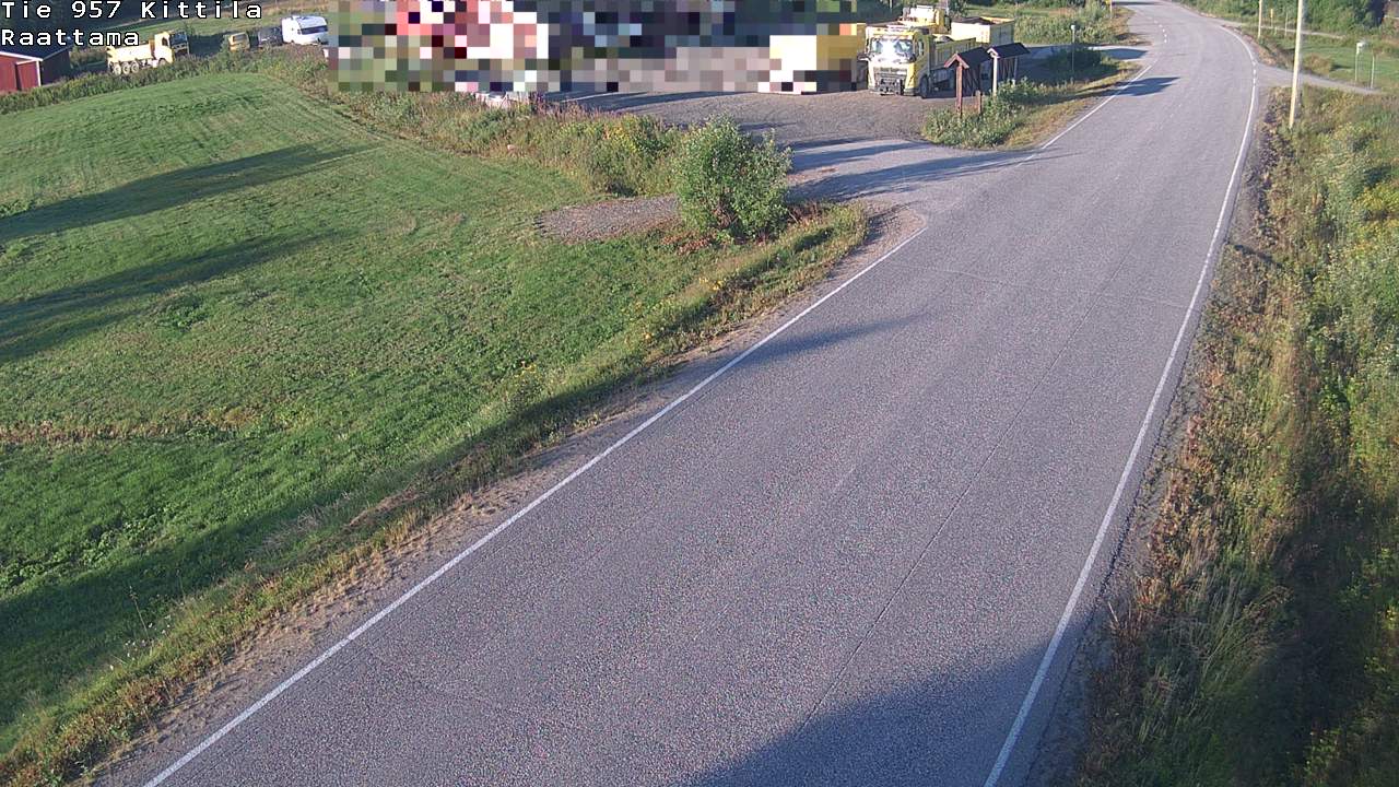 Weather Camera Image Väg 957 Kittilä, Raattama, Kittilä, Lappi