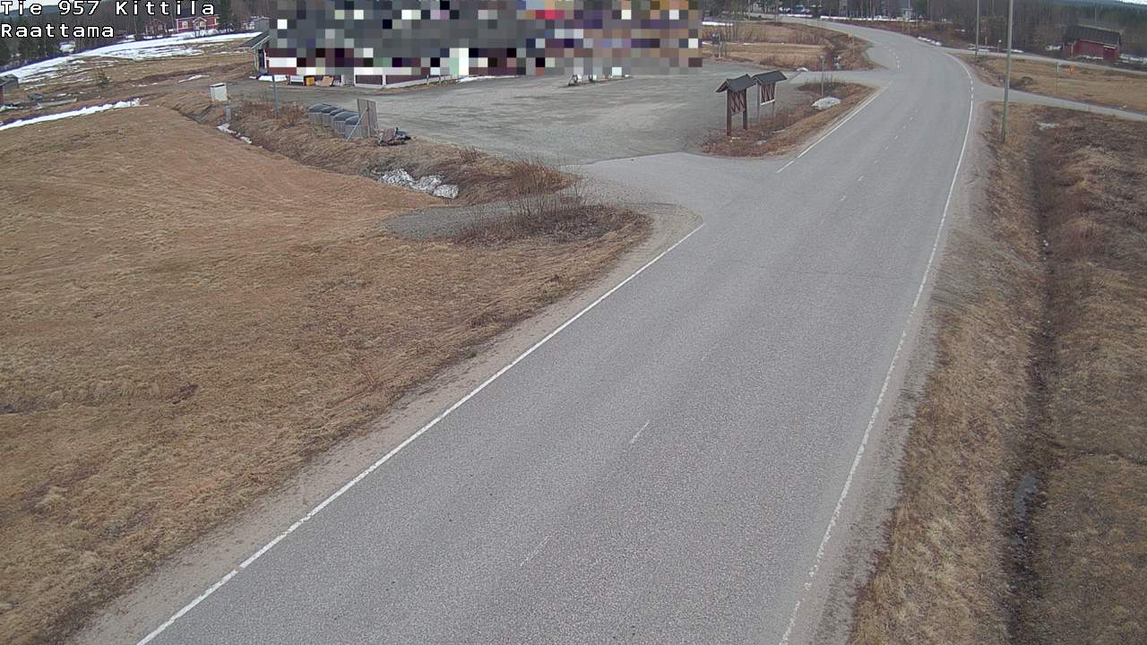 Weather Camera Image Road 957 Kittilä, Raattama, Kittilä, Lappi