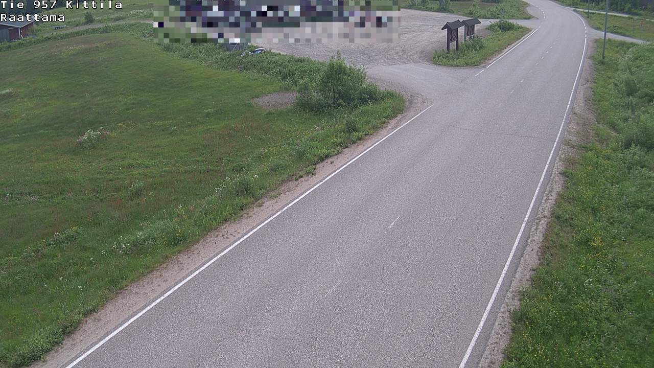 Weather Camera Image Road 957 Kittilä, Raattama, Kittilä, Lappi