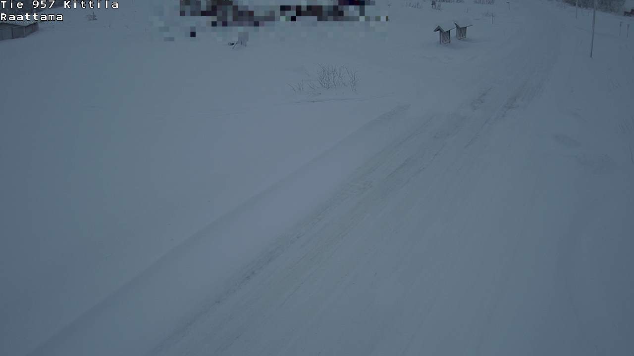 Weather Camera Image Road 957 Kittilä, Raattama, Kittilä, Lappi