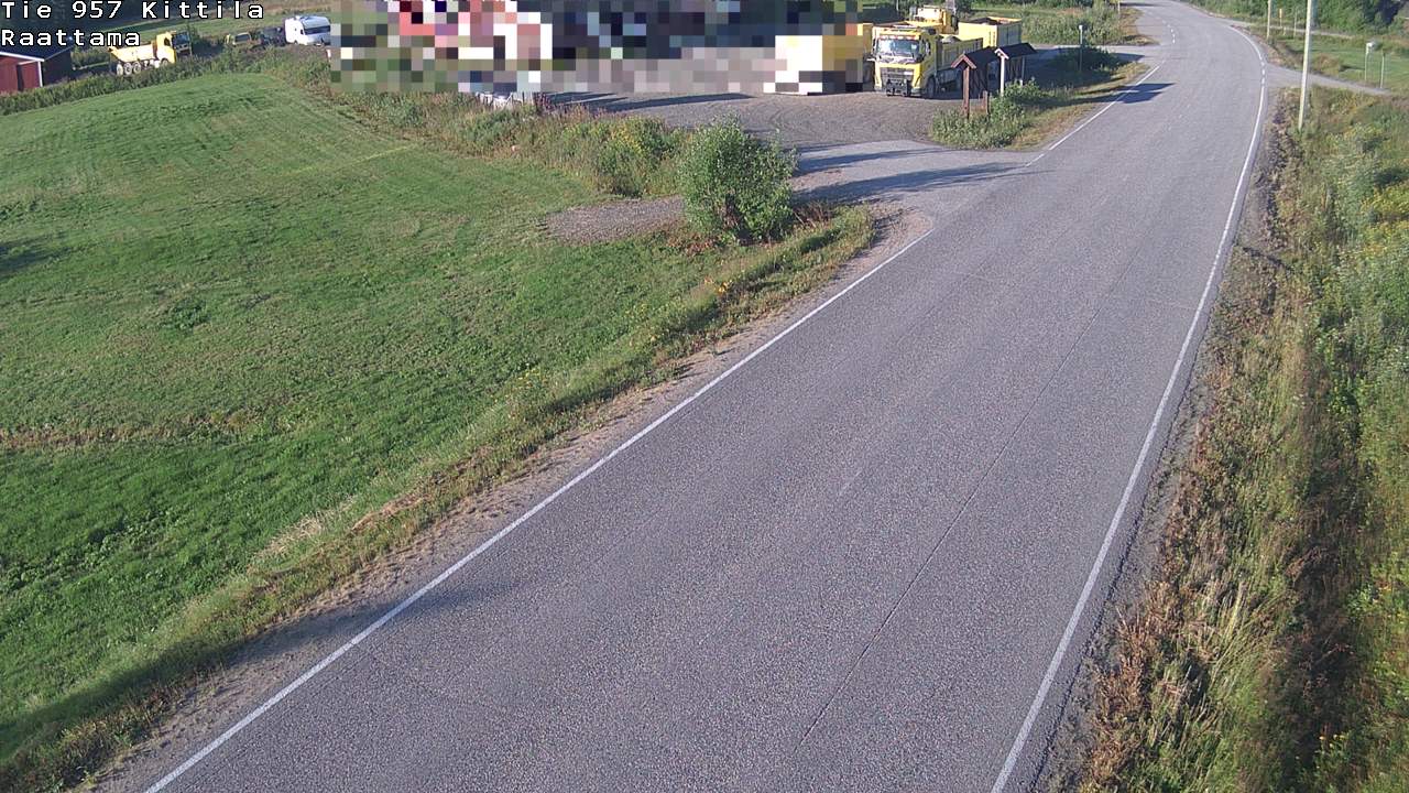 Weather Camera Image Väg 957 Kittilä, Raattama, Kittilä, Lappi