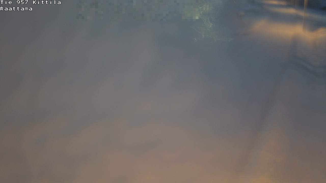Weather Camera Image Road 957 Kittilä, Raattama, Kittilä, Lappi