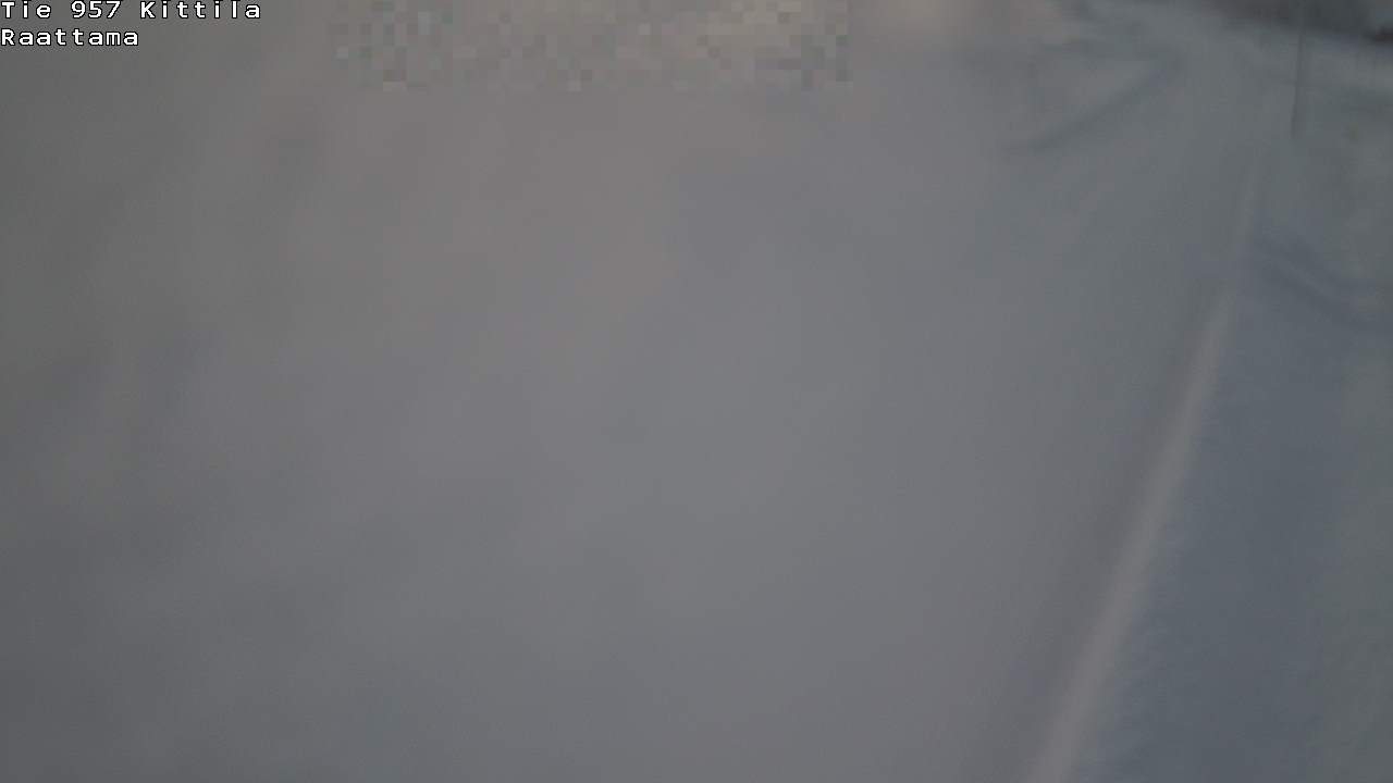 Weather Camera Image Väg 957 Kittilä, Raattama, Kittilä, Lappi