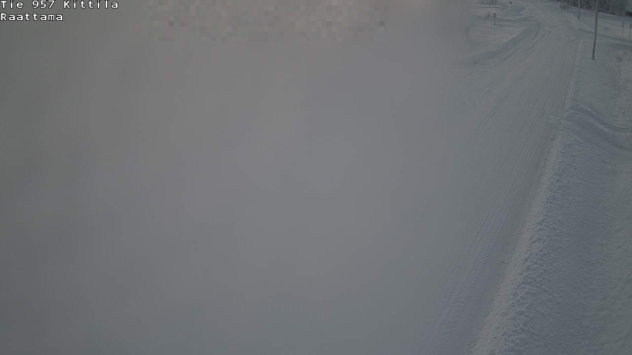 Weather Camera Image Väg 957 Kittilä, Raattama, Kittilä, Lappi
