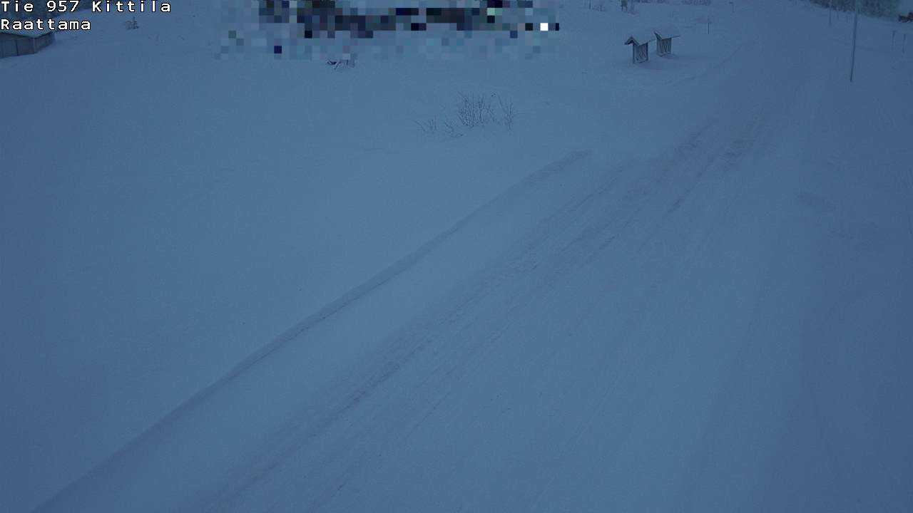 Weather Camera Image Road 957 Kittilä, Raattama, Kittilä, Lappi