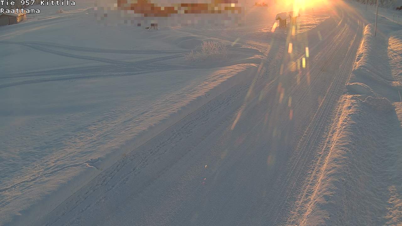 Kelikamerat Kuva Tie 957 Kittilä, Raattama, Kittilä, Lappi