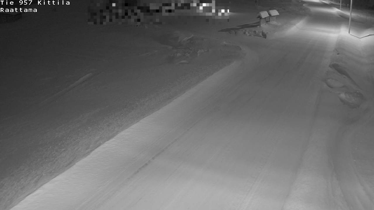 Weather Camera Image Road 957 Kittilä, Raattama, Kittilä, Lappi