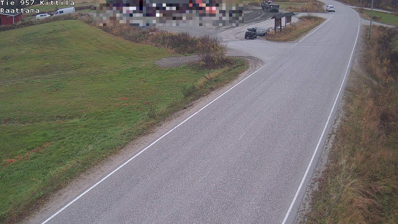 Weather Camera Image Väg 957 Kittilä, Raattama, Kittilä, Lappi