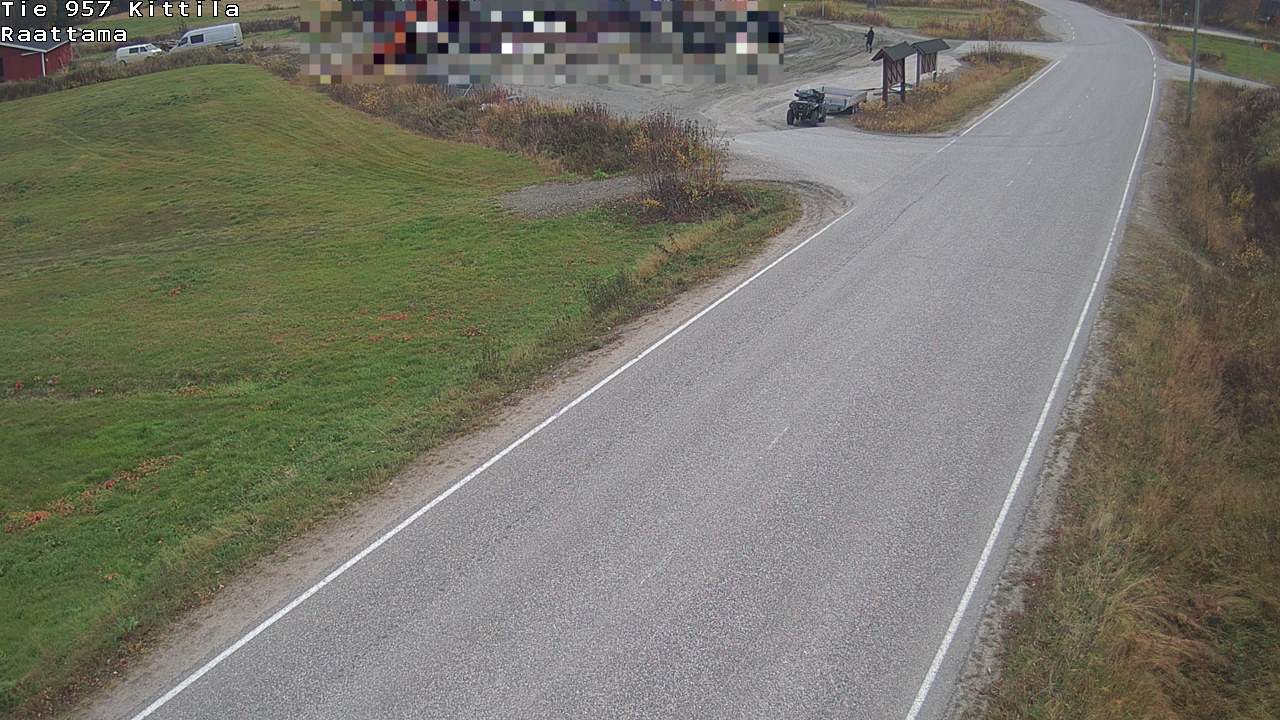 Weather Camera Image Väg 957 Kittilä, Raattama, Kittilä, Lappi