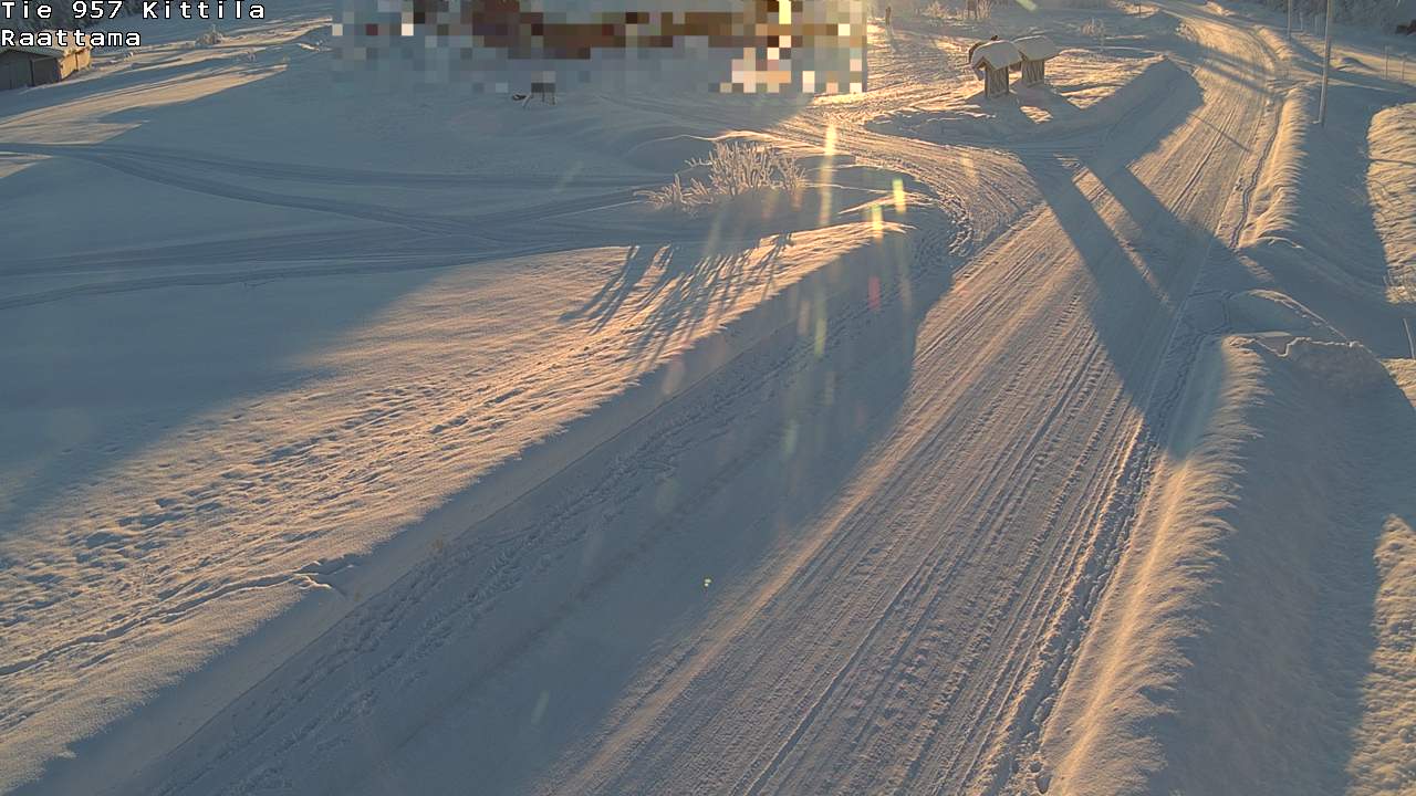 Kelikamerat Kuva Tie 957 Kittilä, Raattama, Kittilä, Lappi