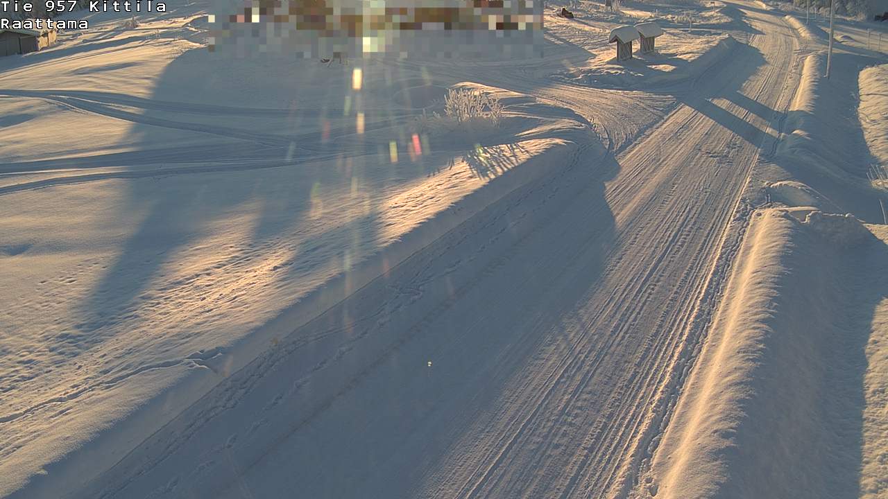 Kelikamerat Kuva Tie 957 Kittilä, Raattama, Kittilä, Lappi