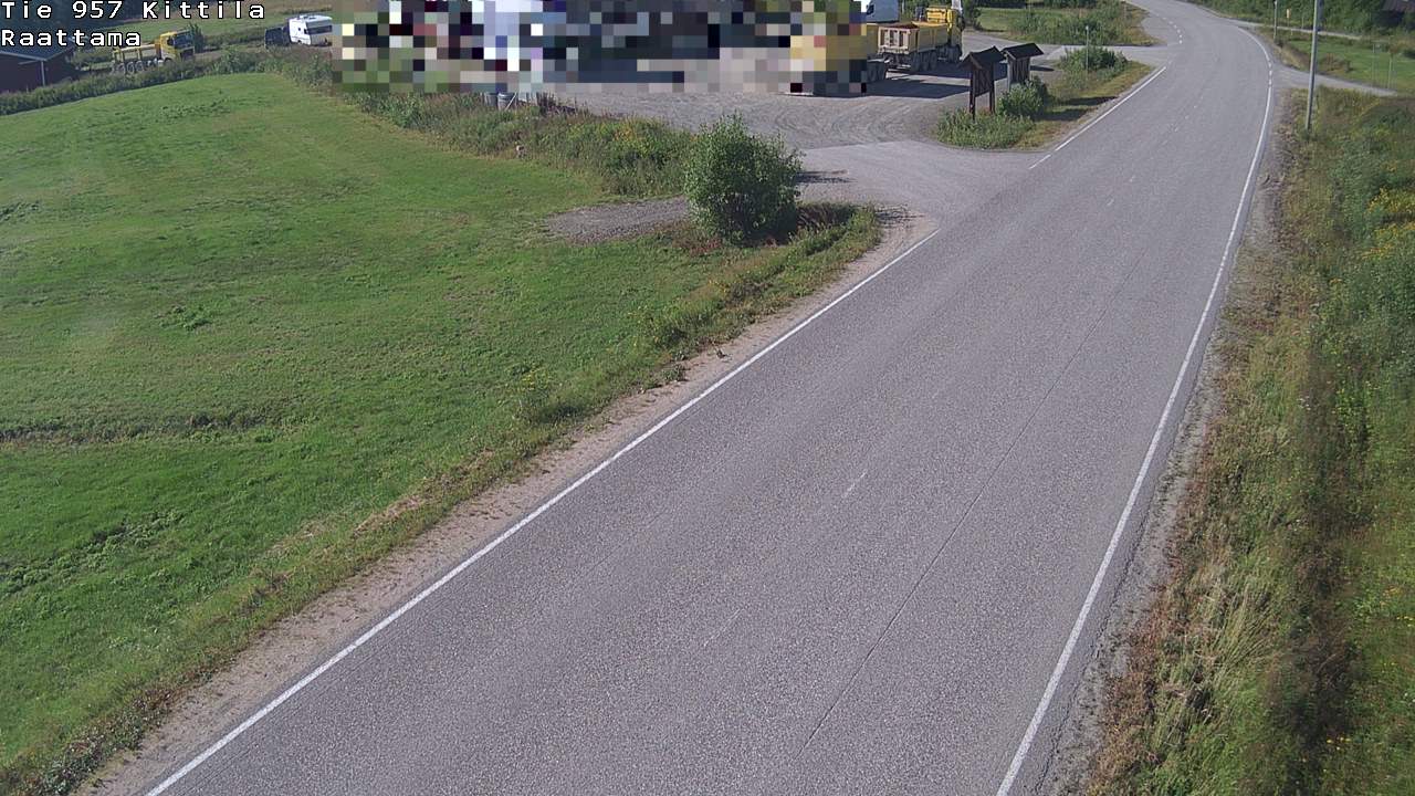 Weather Camera Image Väg 957 Kittilä, Raattama, Kittilä, Lappi