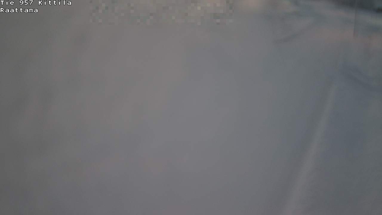 Weather Camera Image Väg 957 Kittilä, Raattama, Kittilä, Lappi