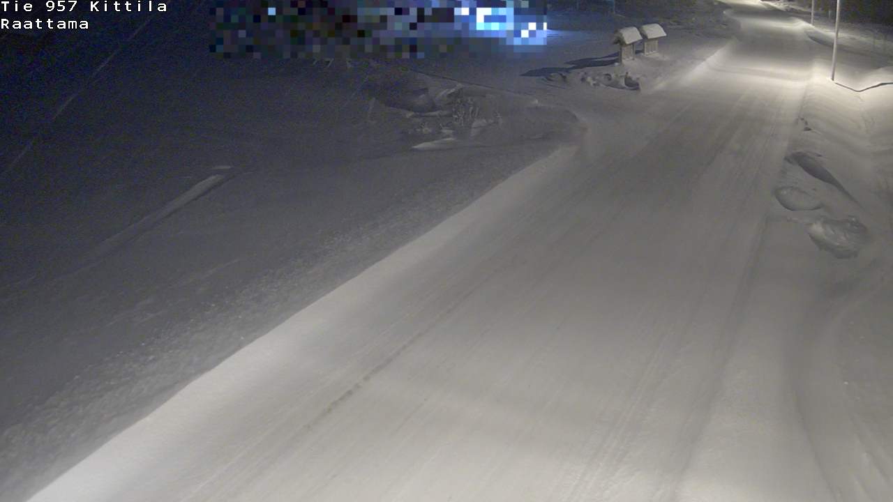 Weather Camera Image Road 957 Kittilä, Raattama, Kittilä, Lappi