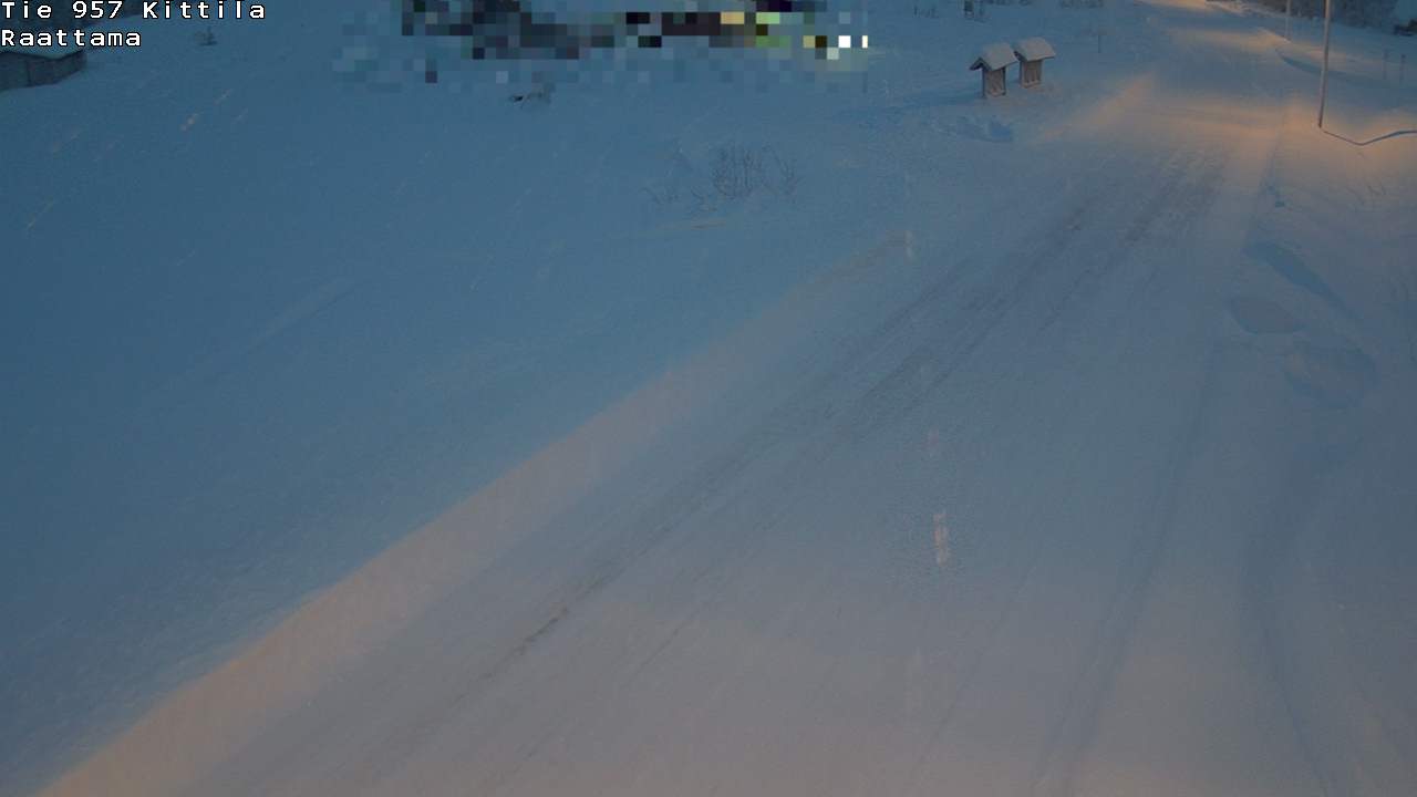 Weather Camera Image Road 957 Kittilä, Raattama, Kittilä, Lappi