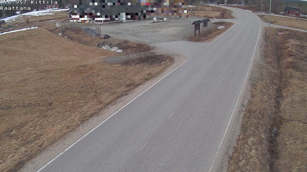 Weather Camera Image Road 957 Kittilä, Raattama, Kittilä, Lappi