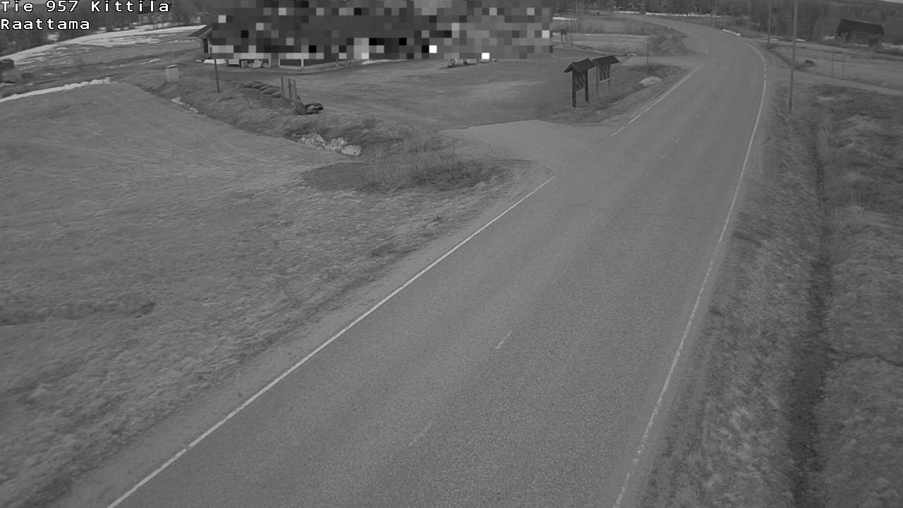 Weather Camera Image Road 957 Kittilä, Raattama, Kittilä, Lappi