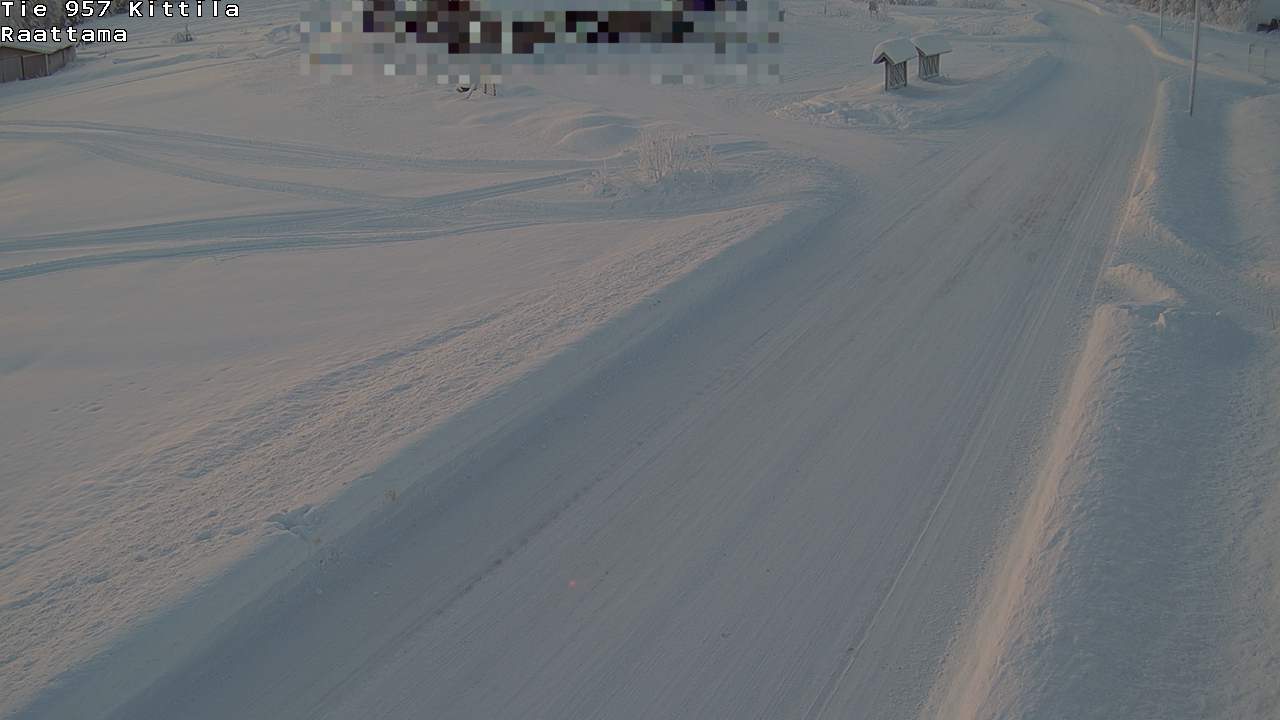 Kelikamerat Kuva Tie 957 Kittilä, Raattama, Kittilä, Lappi