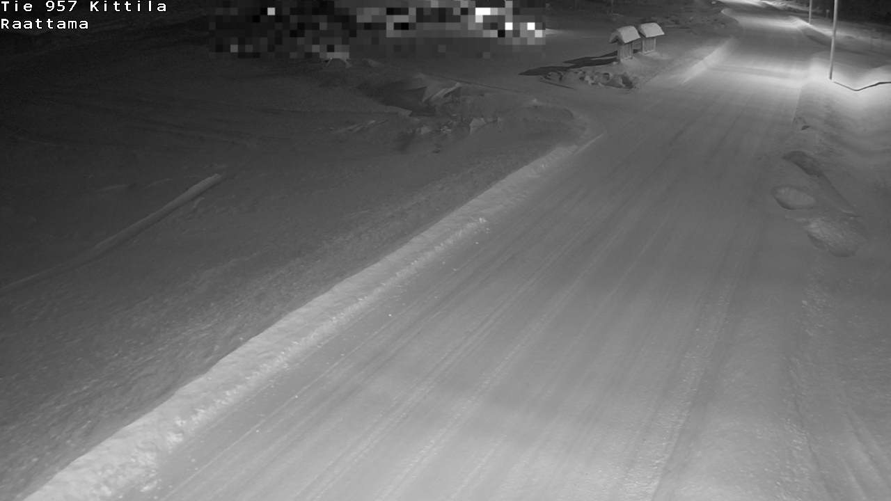 Weather Camera Image Väg 957 Kittilä, Raattama, Kittilä, Lappi