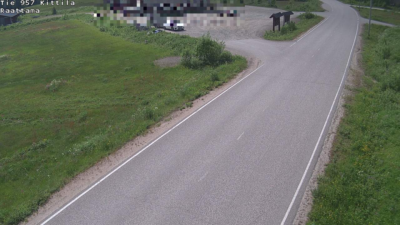 Weather Camera Image Road 957 Kittilä, Raattama, Kittilä, Lappi