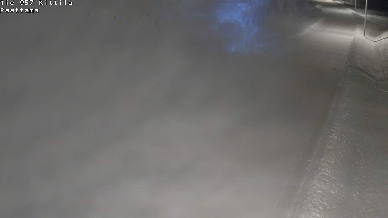 Weather Camera Image Väg 957 Kittilä, Raattama, Kittilä, Lappi