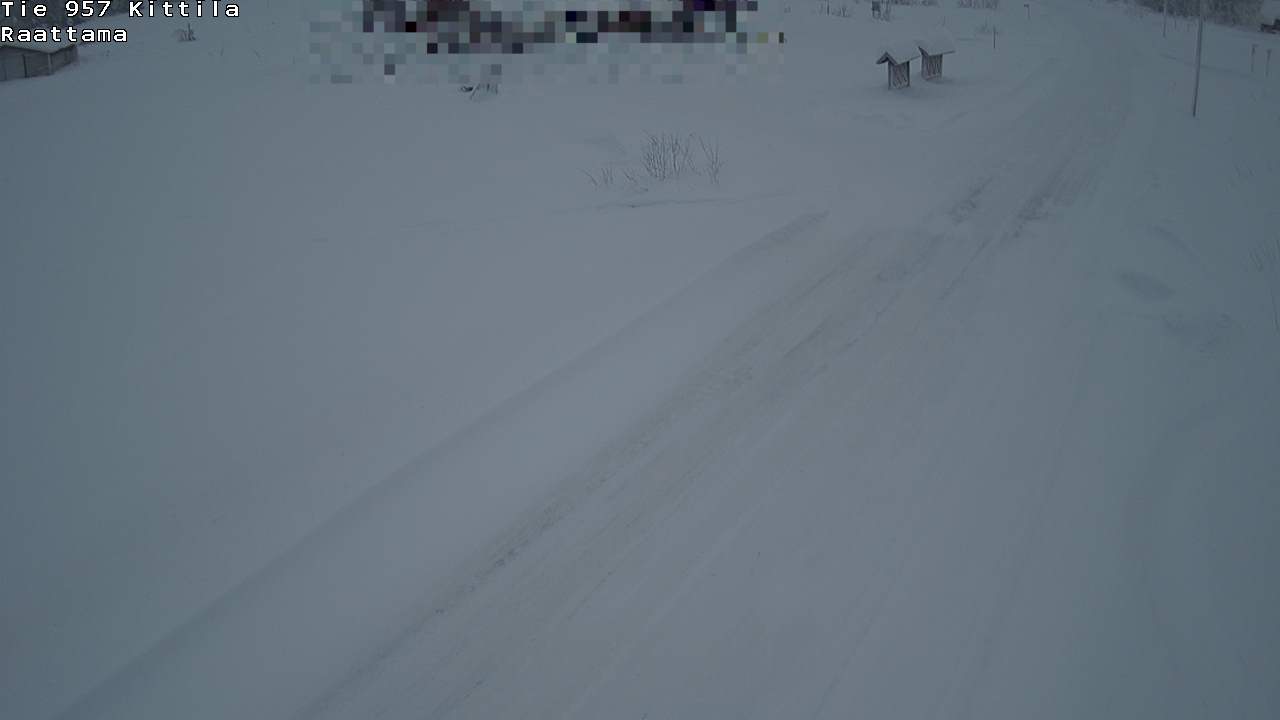 Weather Camera Image Road 957 Kittilä, Raattama, Kittilä, Lappi