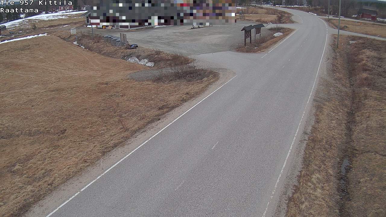 Weather Camera Image Road 957 Kittilä, Raattama, Kittilä, Lappi