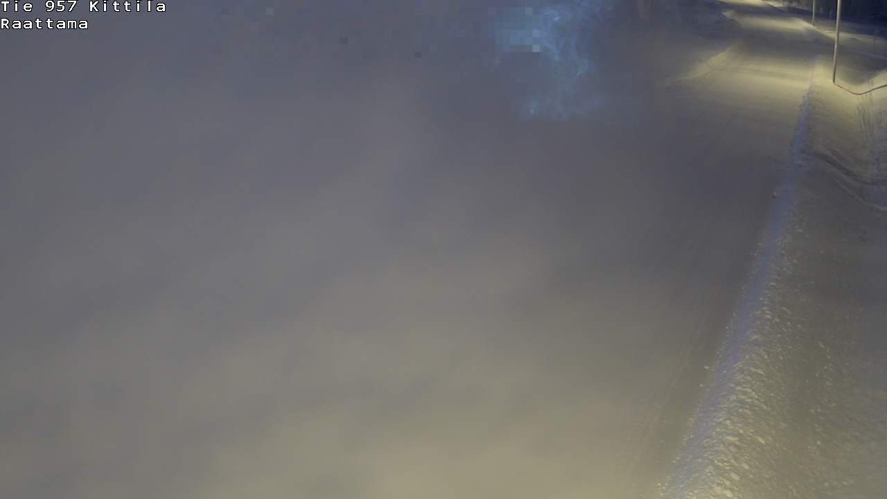 Weather Camera Image Väg 957 Kittilä, Raattama, Kittilä, Lappi