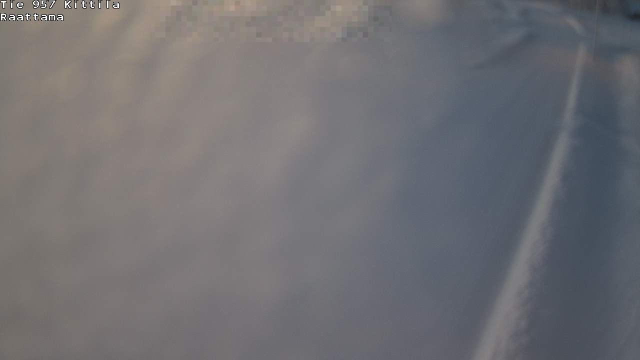 Weather Camera Image Väg 957 Kittilä, Raattama, Kittilä, Lappi