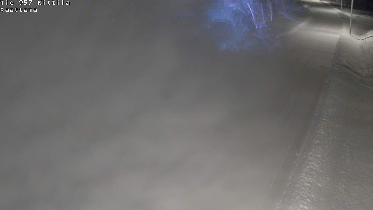 Weather Camera Image Road 957 Kittilä, Raattama, Kittilä, Lappi