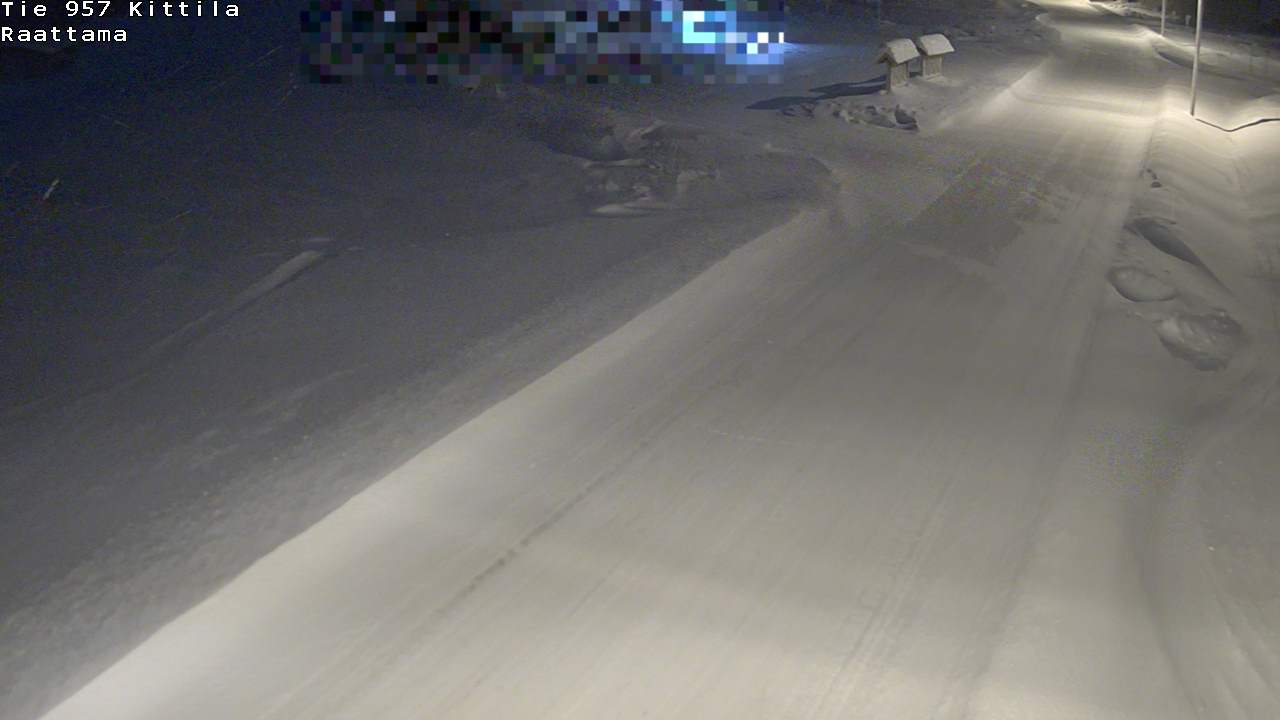 Weather Camera Image Road 957 Kittilä, Raattama, Kittilä, Lappi
