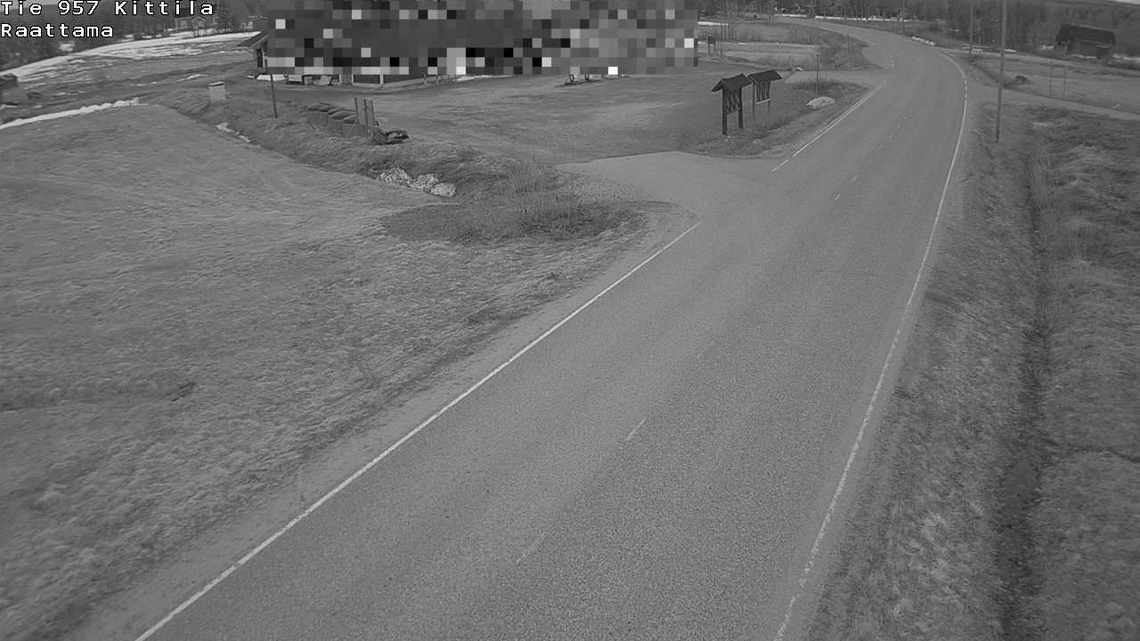 Weather Camera Image Road 957 Kittilä, Raattama, Kittilä, Lappi