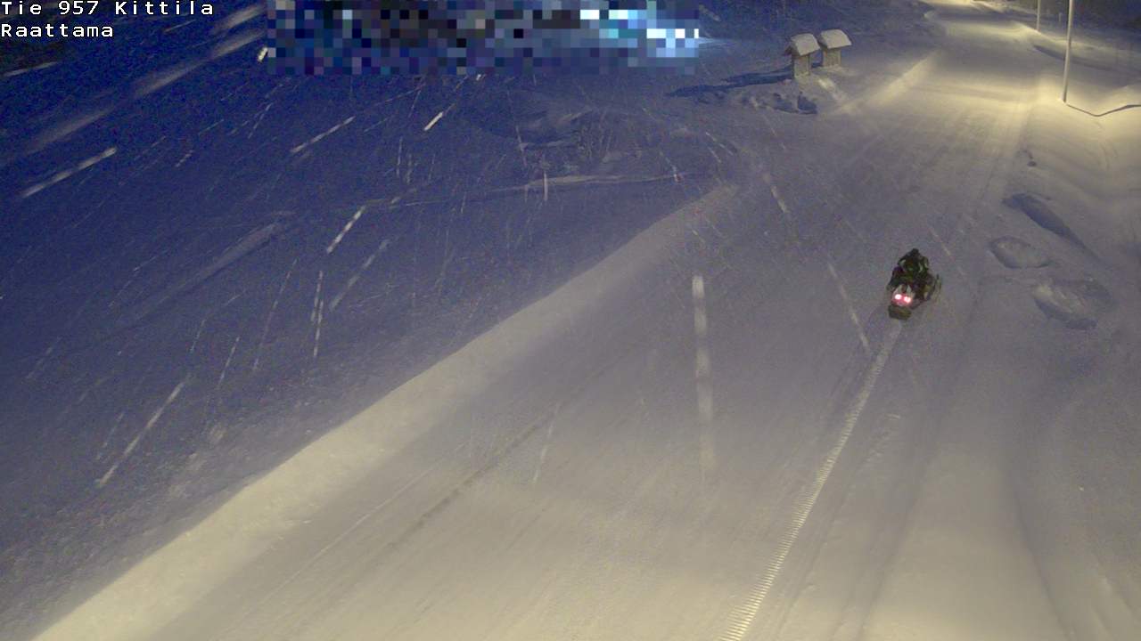 Weather Camera Image Road 957 Kittilä, Raattama, Kittilä, Lappi