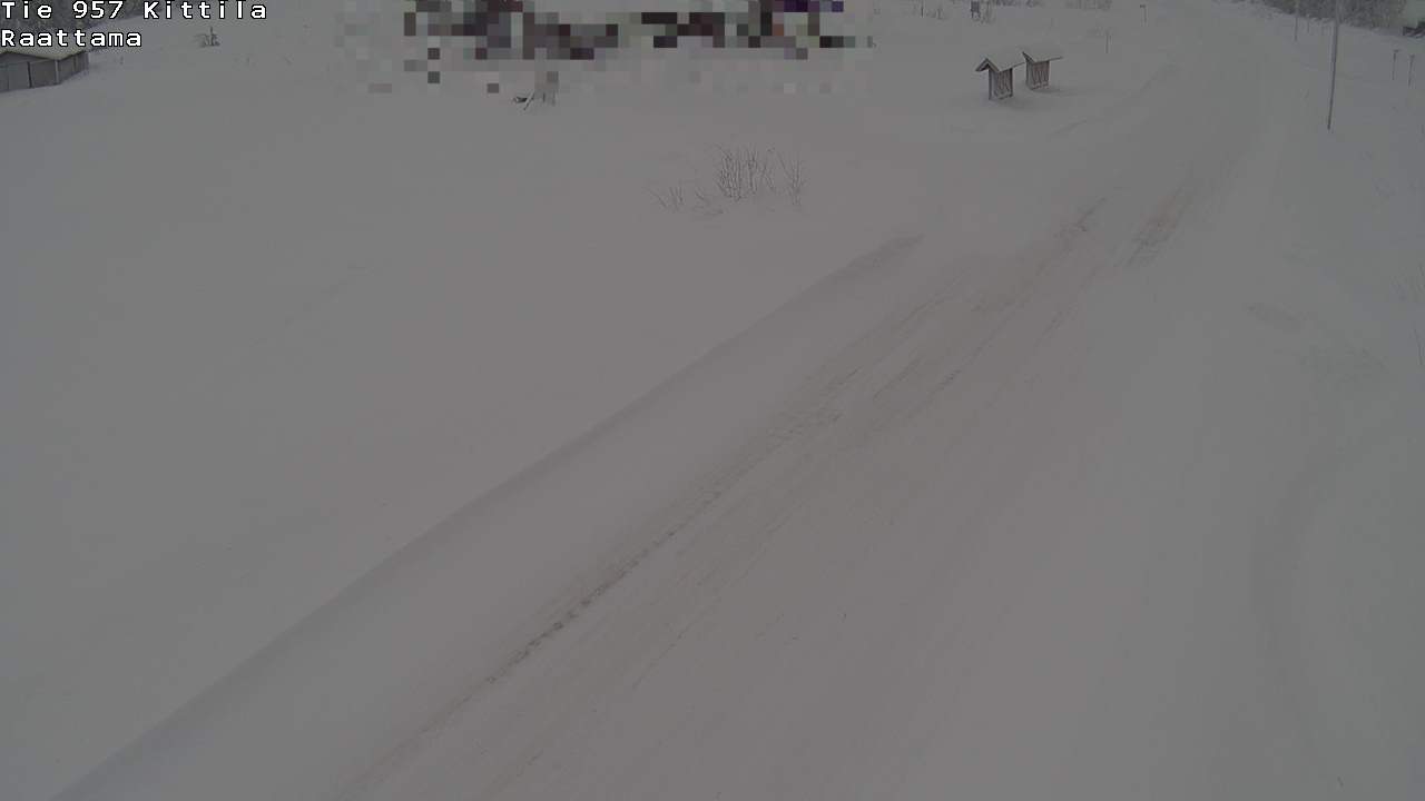 Weather Camera Image Road 957 Kittilä, Raattama, Kittilä, Lappi