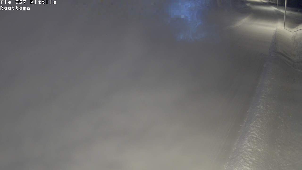 Weather Camera Image Väg 957 Kittilä, Raattama, Kittilä, Lappi