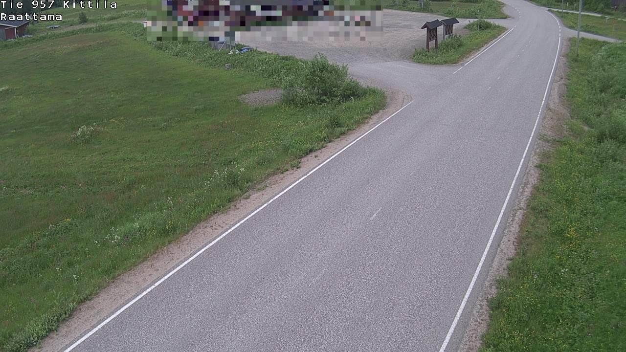 Weather Camera Image Väg 957 Kittilä, Raattama, Kittilä, Lappi