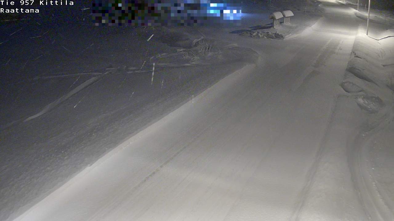 Weather Camera Image Road 957 Kittilä, Raattama, Kittilä, Lappi