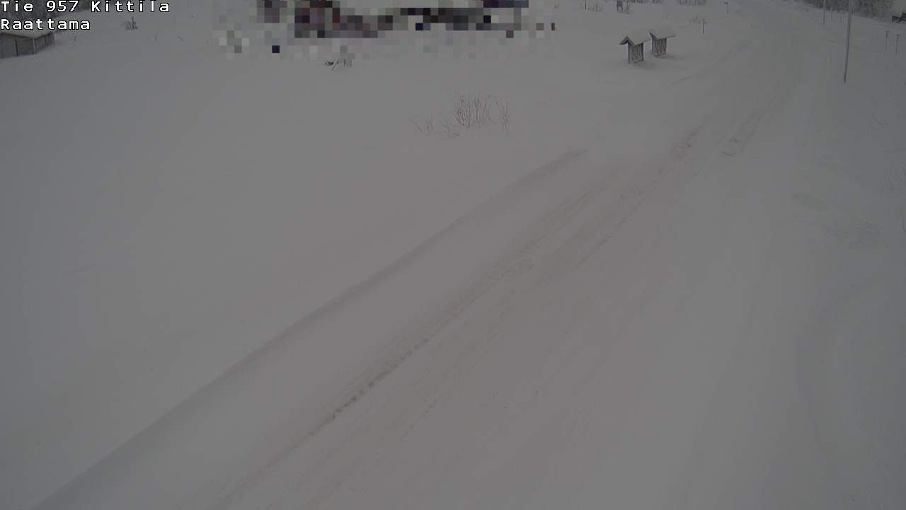 Weather Camera Image Road 957 Kittilä, Raattama, Kittilä, Lappi