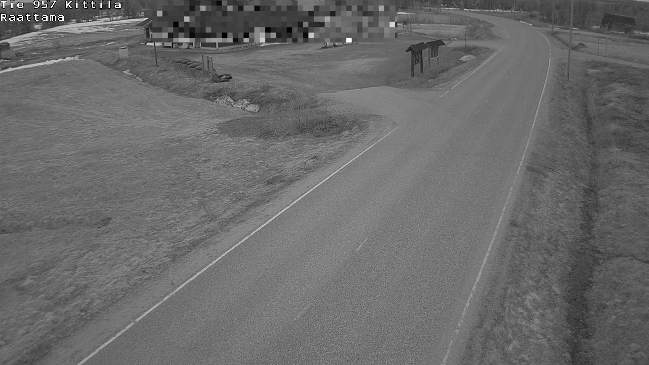 Weather Camera Image Road 957 Kittilä, Raattama, Kittilä, Lappi