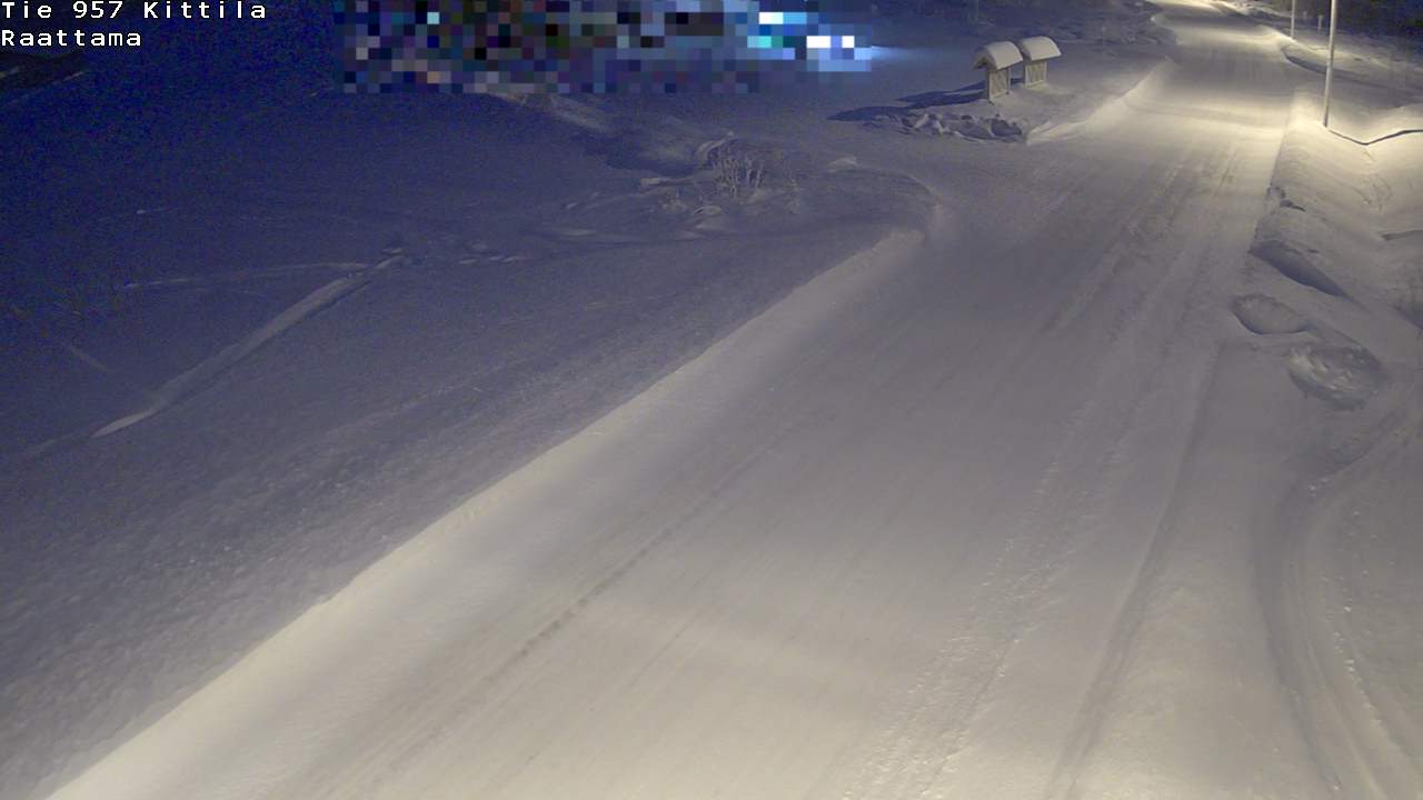 Weather Camera Image Road 957 Kittilä, Raattama, Kittilä, Lappi